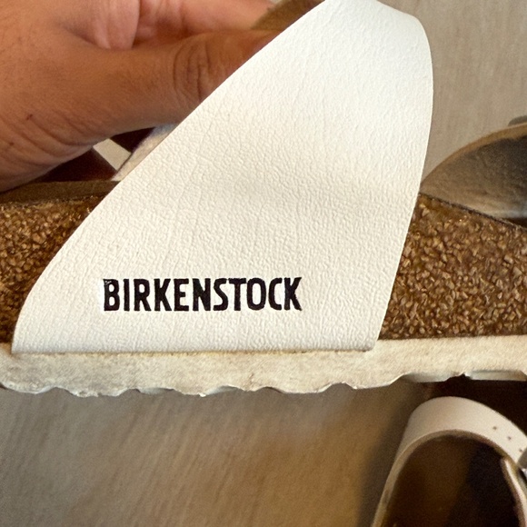 Birkenstock Sydney White Birko-Flor Slide Narrow Sandals Size 40 size 9- 9 1/2 - Picture 7 of 7
